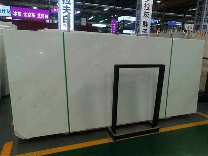Yugoslavia white marble tiles and slabs (1)